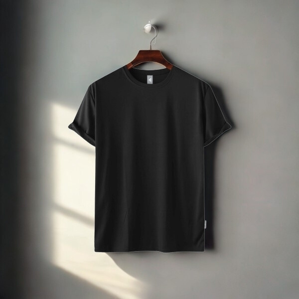 Men's Premium Blank T-shirt - Black
