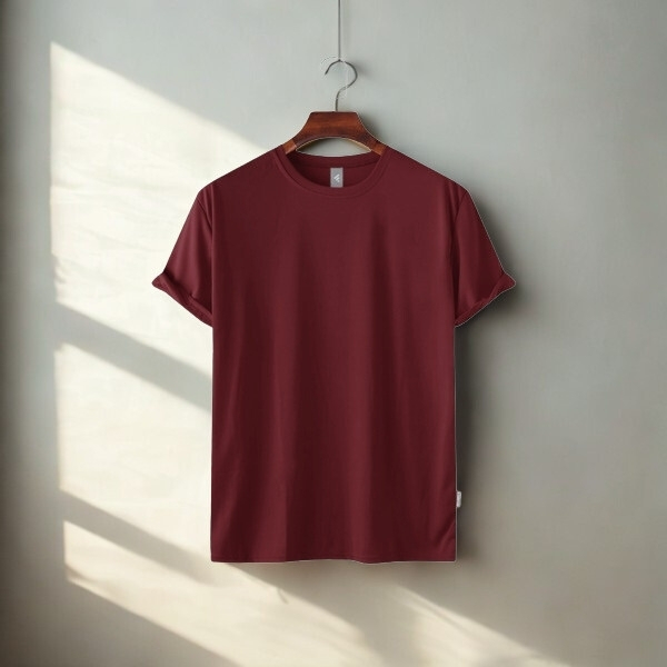 Men's Premium Blank T-shirt - Maroon